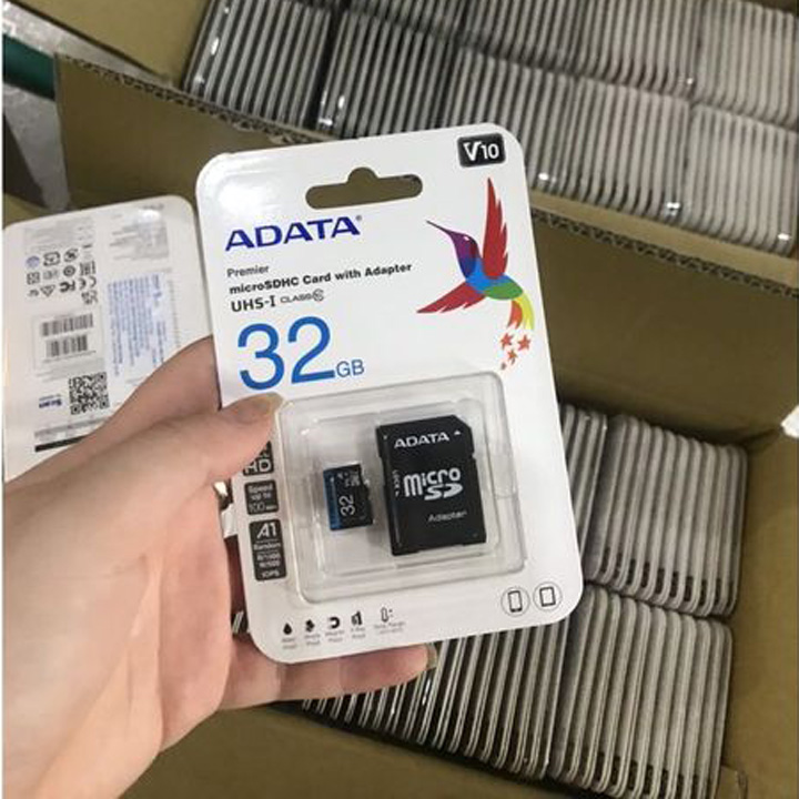 Thẻ nhớ 32GB ADATA UHS-I microSDHC CLASS10 chuyên camera hàng chính hãng