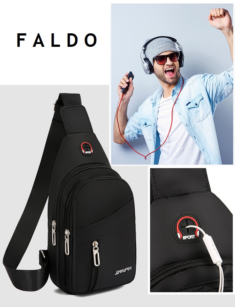 Túi Đeo Chéo Hàn Quốc Chống Nước FALDO 01