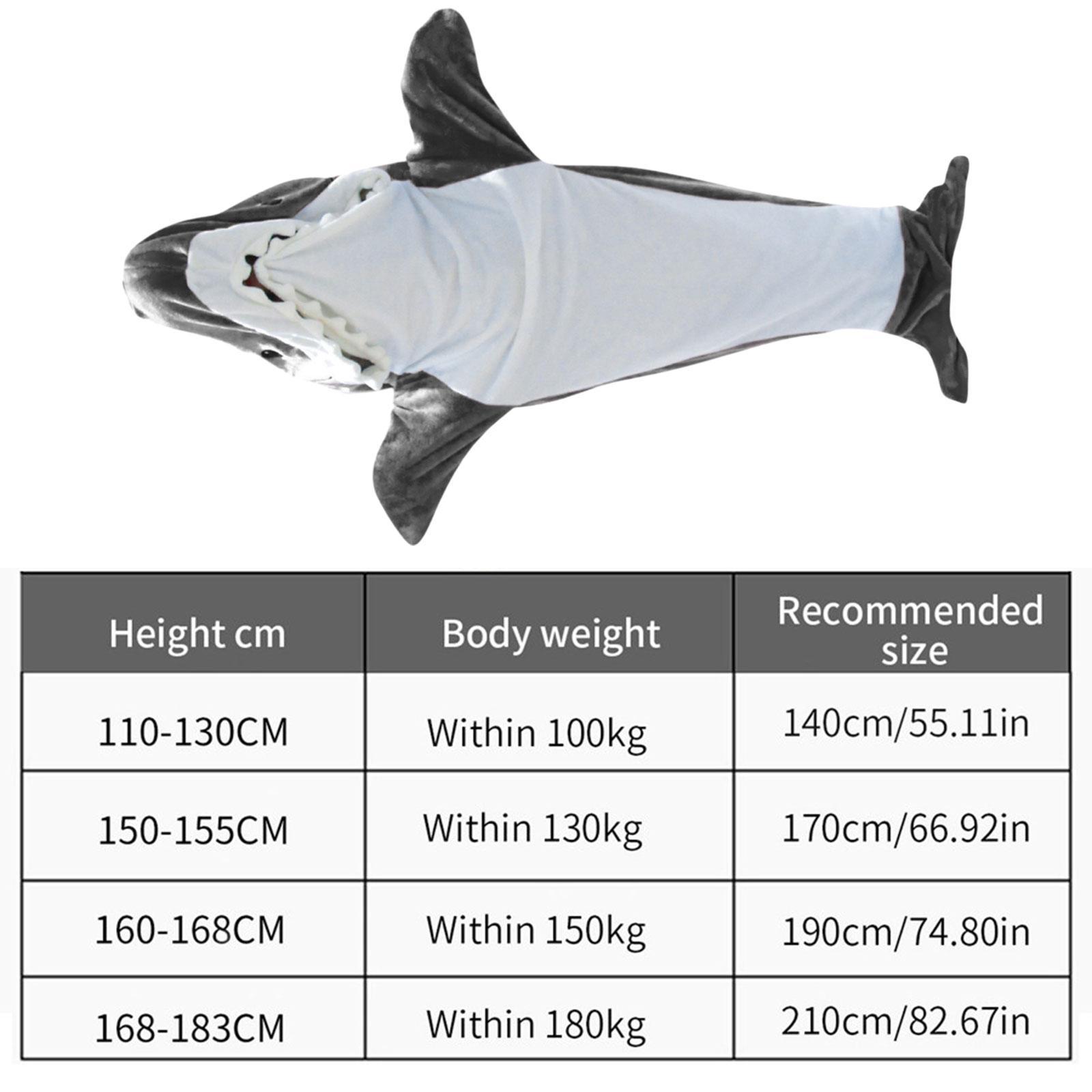 Wearable Blanket Hooded Cosplay Warm Sleepwear for Home Halloween