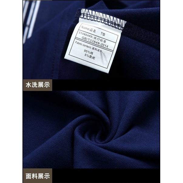 Áo polo nam cổ sọc ngang hàng nhập khẩu cao cấp