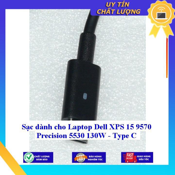 Sạc dùng cho Laptop Dell XPS 15 9570 Precision 5530 130W - Type C - Hàng Nhập Khẩu New Seal