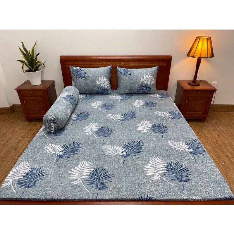 SALE TỐT mẫu DRAP THUN LẠNH HÀN QUỐC 4 món đủ size 1m-1m8x2m nệm 3-17cm