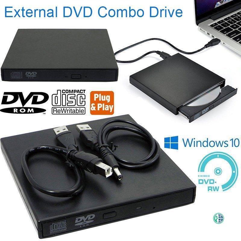 Ổ đĩa DVD CD RW ngoài USB cho PC Laptop