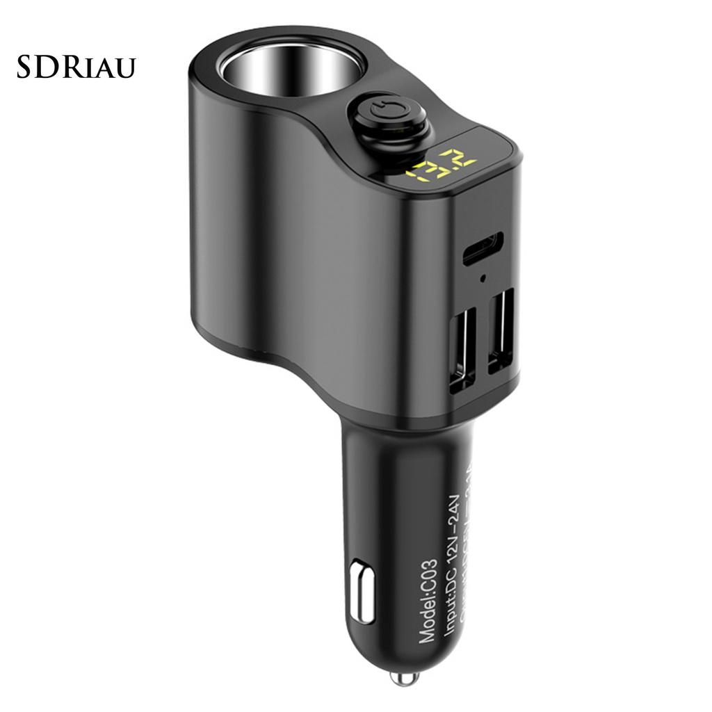 Bộ Sạc Pin Pemg Bảo Vệ Cổng Type-C Cho Xe Hơi