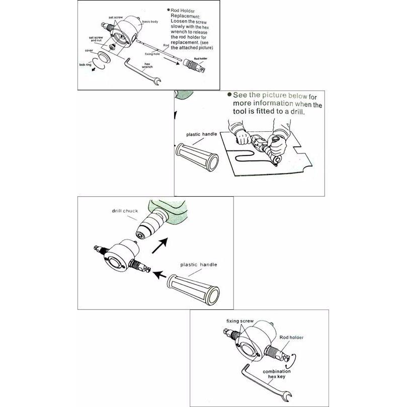 Đầu kít cắt tôn đa năng gắn máy khoan - tặng 1 lưỡi cắt tôn sơ cua