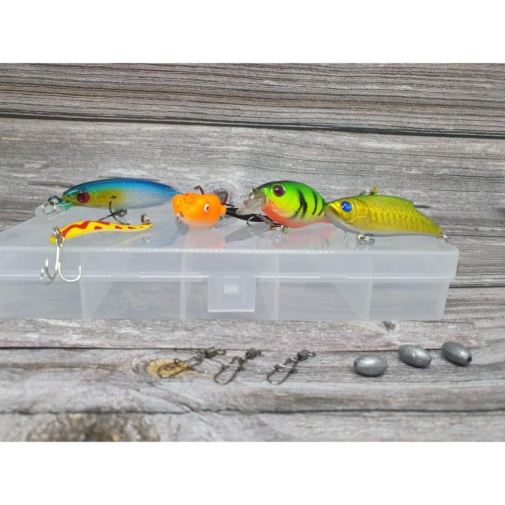 Bộ Combo Mồi Lure 5 Tầng Nước Đầy Đủ