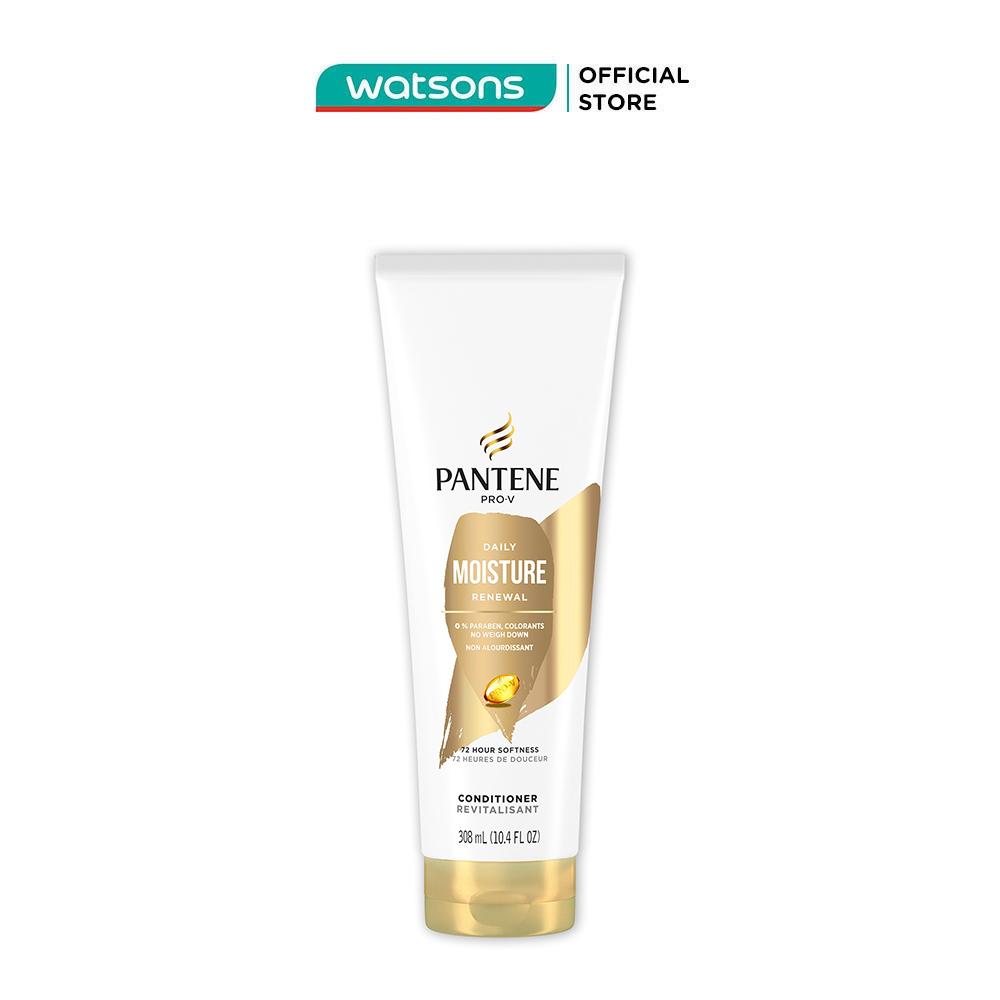 Dầu Xả Pantene ProV Daily Moisture Renewal Conditioner Dưỡng Ẩm Tóc 308ml