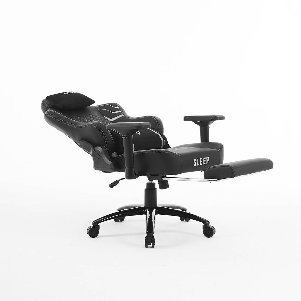 Ghế chơi game, ghế gaming Edra Sleep EGC233 có gác chân - Hàng chính hãng