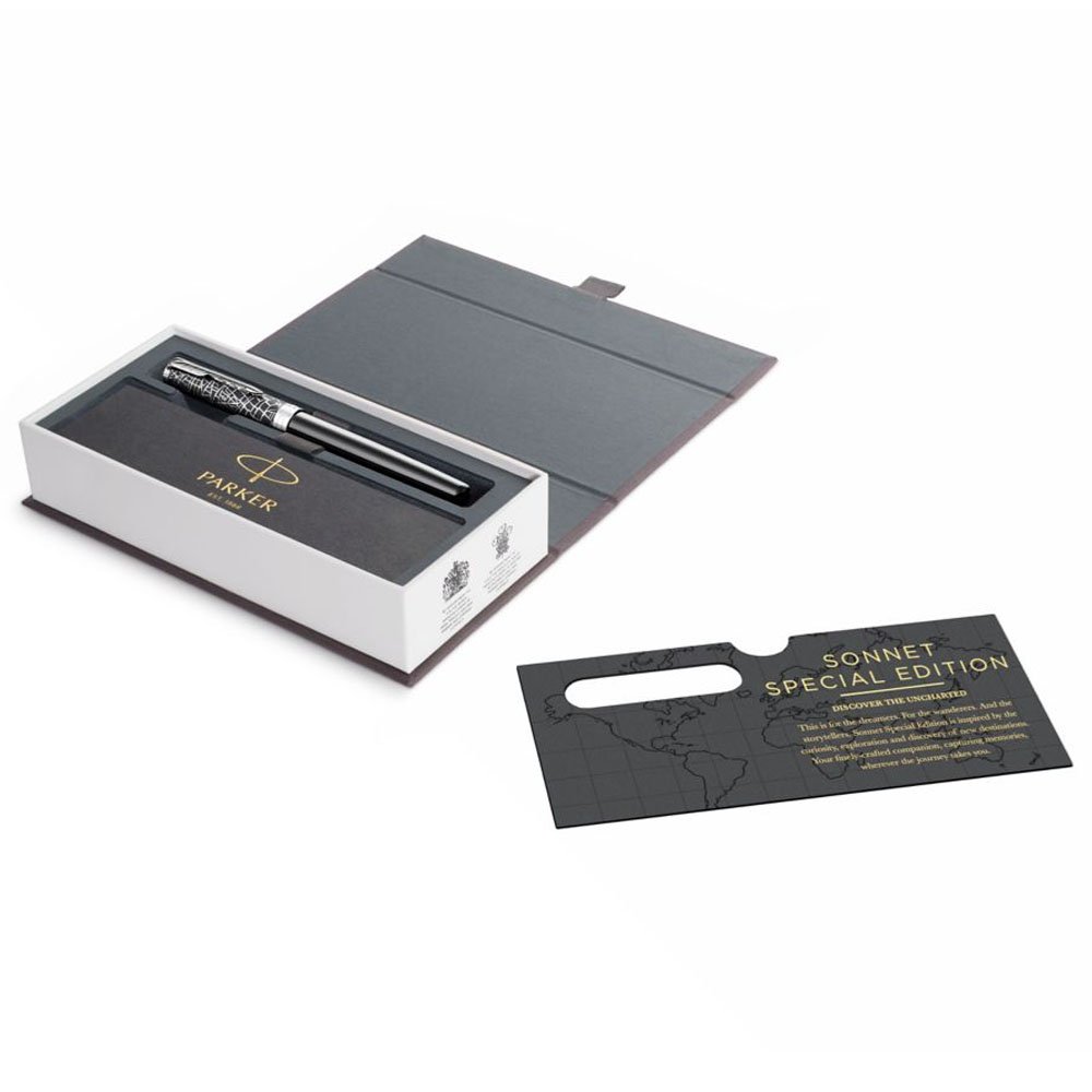 Bút máy cao cấp Parker Sonnet SE18 Black CT 18K GB-2054823