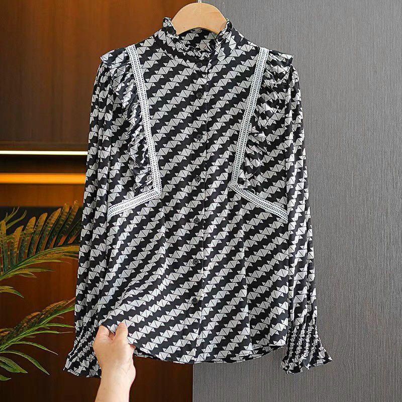 ÁO RẰN RI PHỐI REN