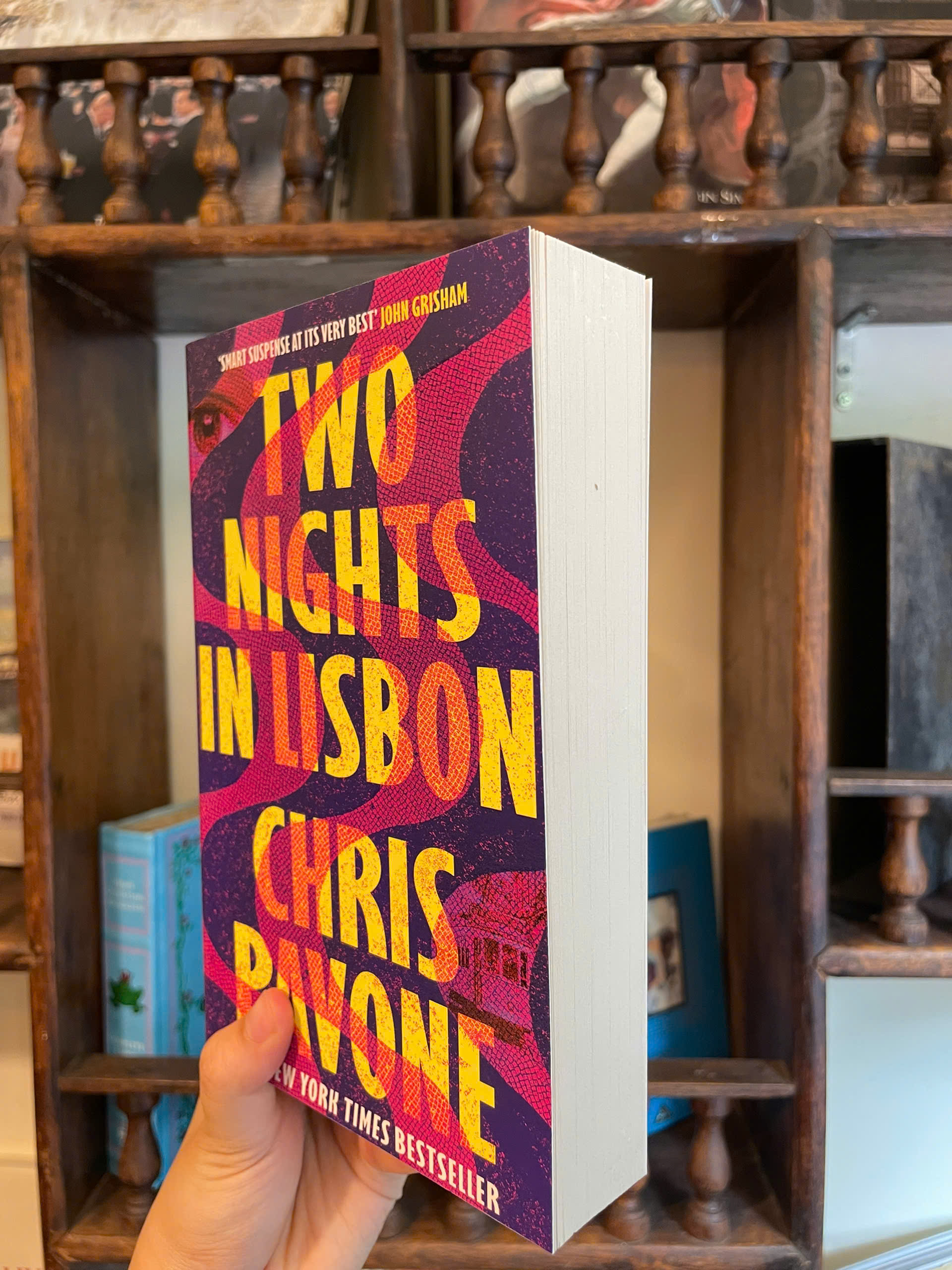 Sách - Two Nights in Lisbon by Chris Pavone - Mystery/Thriller/Fiction book in English - Ngoại Văn
