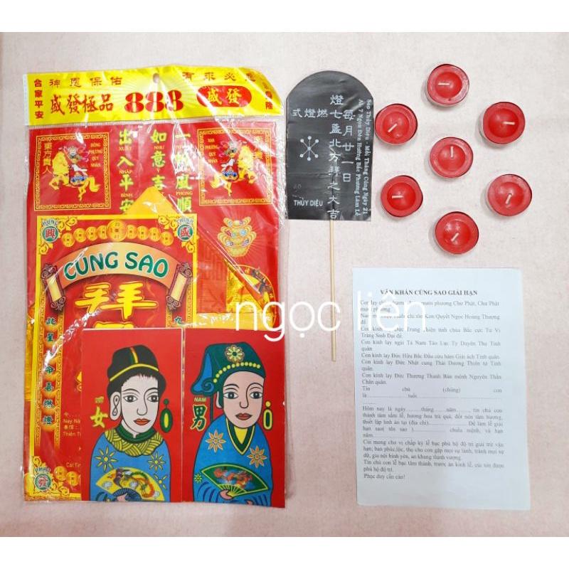 Giấy cúng Sao Thuỷ Diệu chiếu mệnh