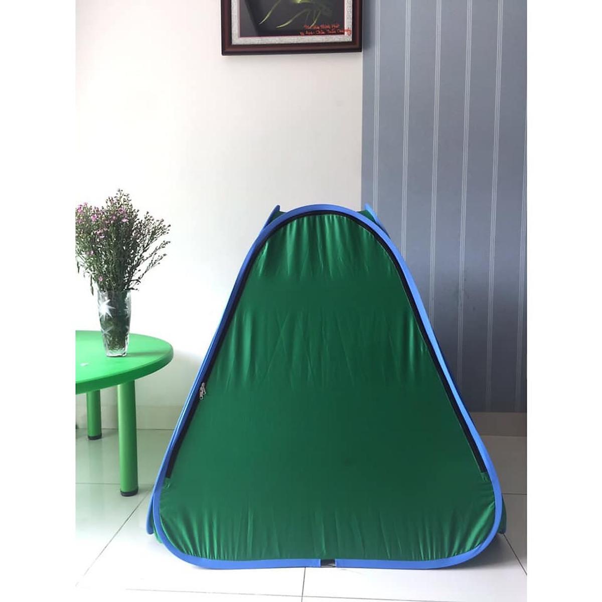 Lều Xông Hơi Tự Bung Cao Cấp Vải Dù Loại Mềm dễ gấp gọn chống thấm(Màu Ngẫu Nhiên)