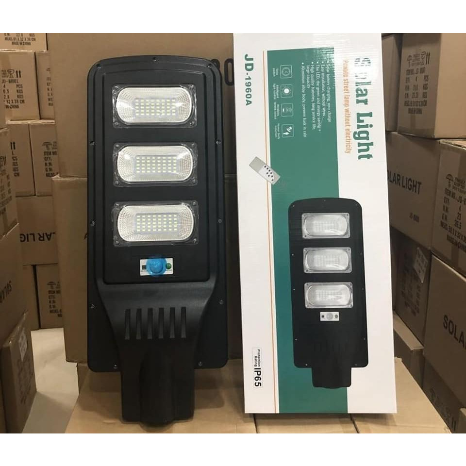 Đèn đường năng lượng mặt trời Jindian chính hãng 60w - JD1960A