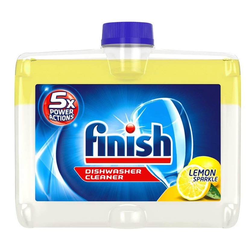 Dung dịch tẩy rửa máy rửa chén Finish Dishwasher Cleaner Lemon 250ml PTT006774 - hương chanh