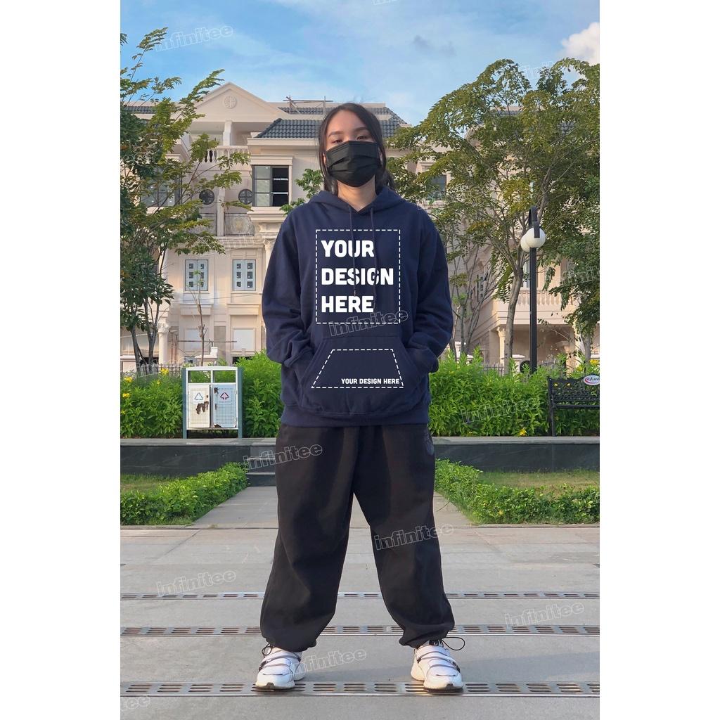 Áo Hoodie Gildan 88500 of INFINITEE - IN theo yêu cầu