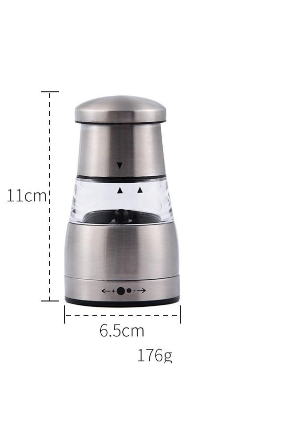 Dụng Cụ Xay Tiêu Inox  - 11x6.5cm 176g