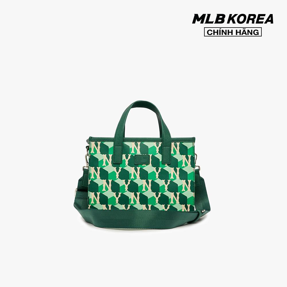 MLB - Túi tote chữ nhật Cube Monogram Small 3AORS022N-43BRD