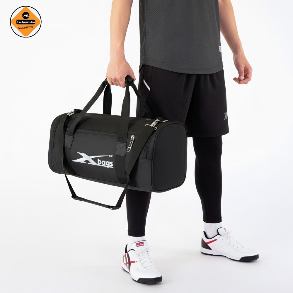 Túi trống thể thao, túi du lịch Xbags – Túi thể thao nam cao cấp nhiều ngăn, sang trọng, năng động đi gym, đá bóng XB6001