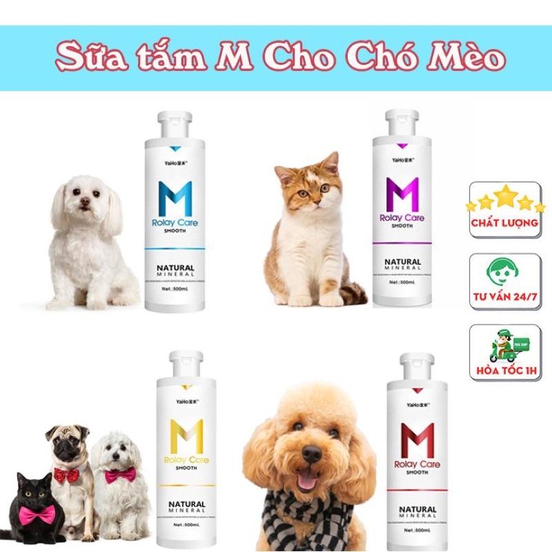 Sữa Tắm cho chó, mèo Yaho M Royal Care, dưỡng lông, thơm lâu,an toàn