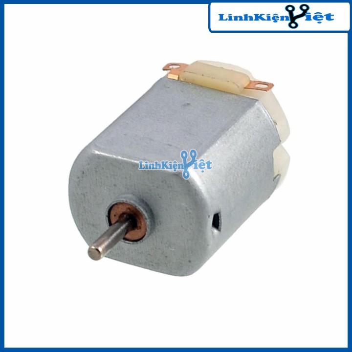 Bộ 2 Động Cơ Mini V1 3-9VDC ( Loại Vuông ), Chế xe mô hình, làm quạt cực Tít