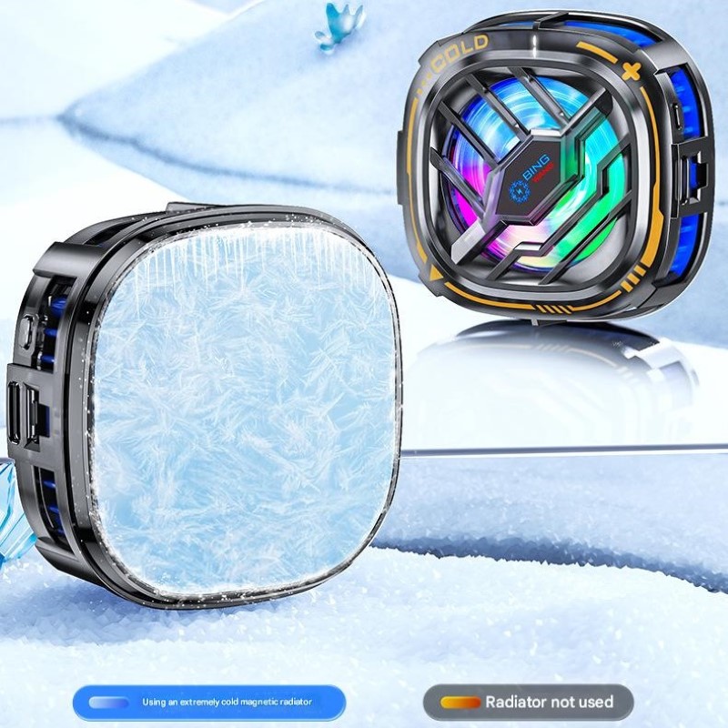 Tản nhiệt sò lạnh Led X76 Gaming siêu mát cho điện thoại hàng nhập khẩu