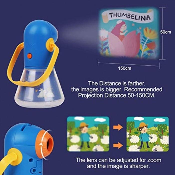 Đồ Chơi Đèn Pin Kể Chuyện Mideer Phiên Bản 12 Truyện - Mideer StoryBook Torch