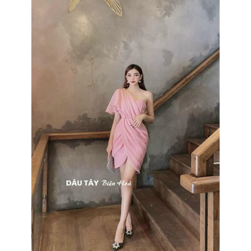 Đầm lệch vai thiết kế sexy
