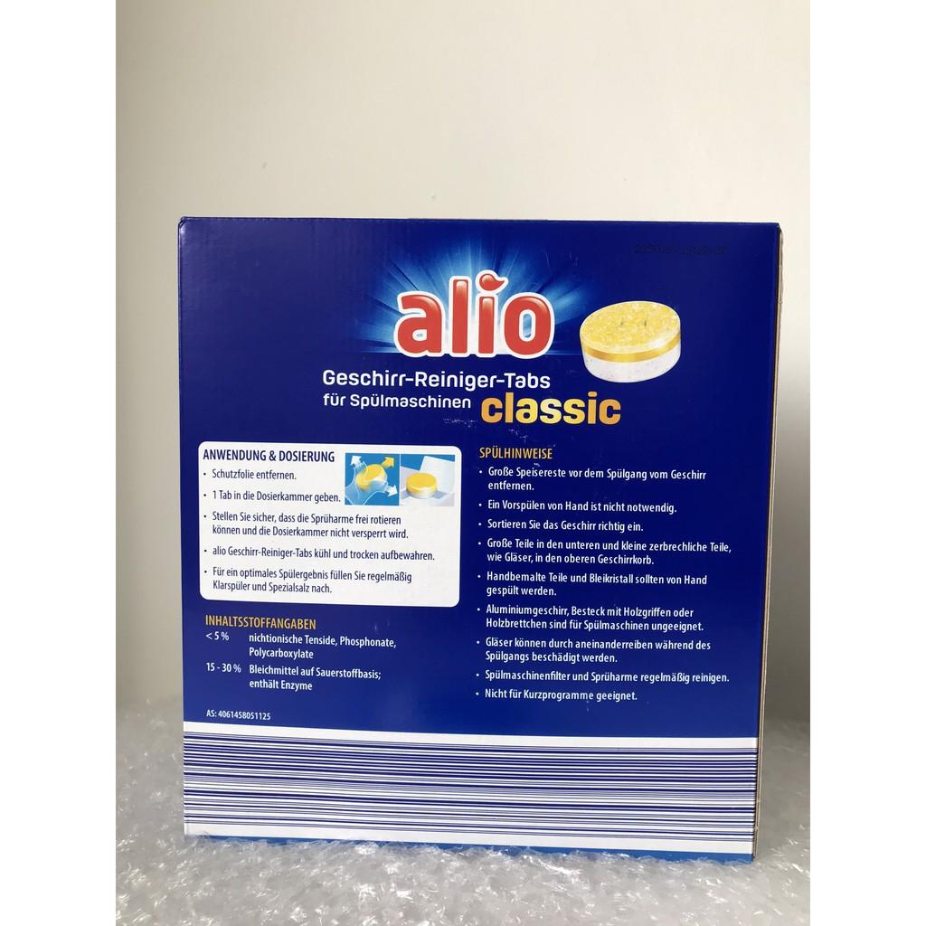 100 Viên rửa ALIO CLASSIC dùng cho máy rửa chén bát