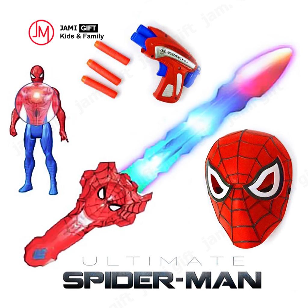 Đồ Chơi Cho Bé Hoá Trang Người Nhện Full Đồ Spiderman