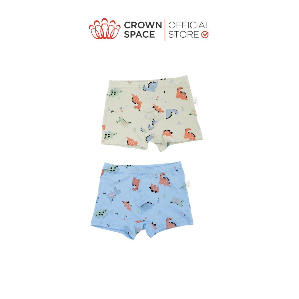 Set Combo 2 Quần Chip Ngẫu Nhiên Cho Bé CrownSpace CK802030 – Cotton Thoáng Mát, Kháng Khuẩn Cho Bé