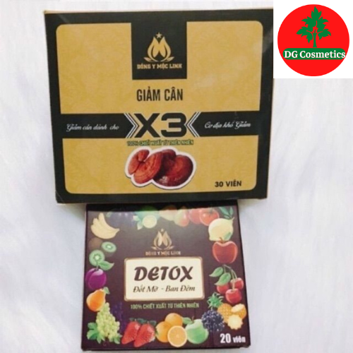 Viên uống Giảm Cân Đông Y Mộc Linh X3 giảm cân an toàn, hiệu quả