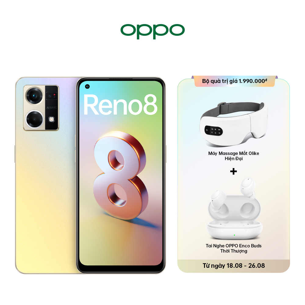 Điện Thoại Oppo Reno8 4G (8GB/256GB) - Hàng Chính Hãng