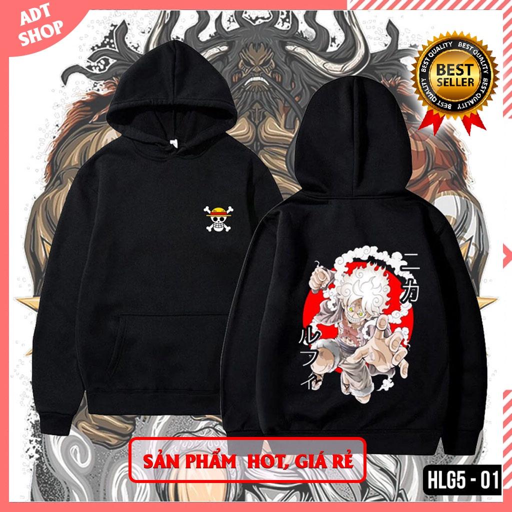 BST Áo Hoodie In Hình Anime One Piece Luffy Gear 5 Nika Joyboyy độc đẹp kèm khuyến mại