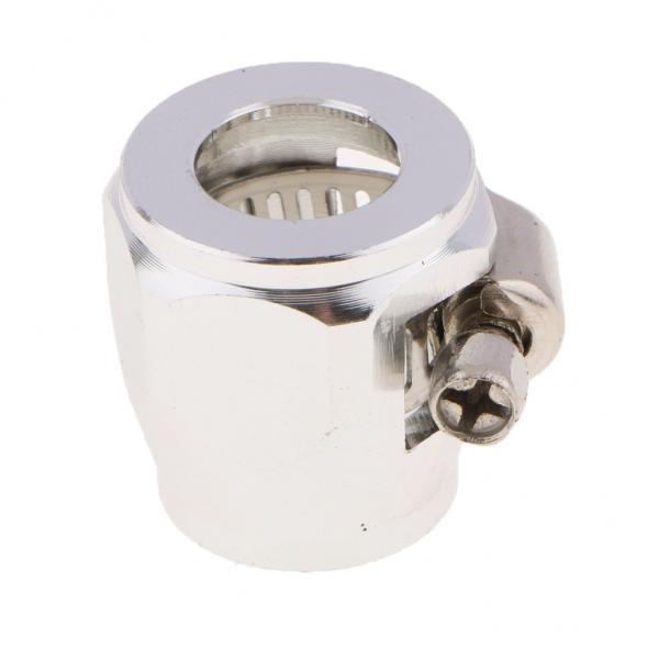 3-4pack Metal Auto Car AN8 Hose End Finisher Fuel Oil Water Line Clip Clamp