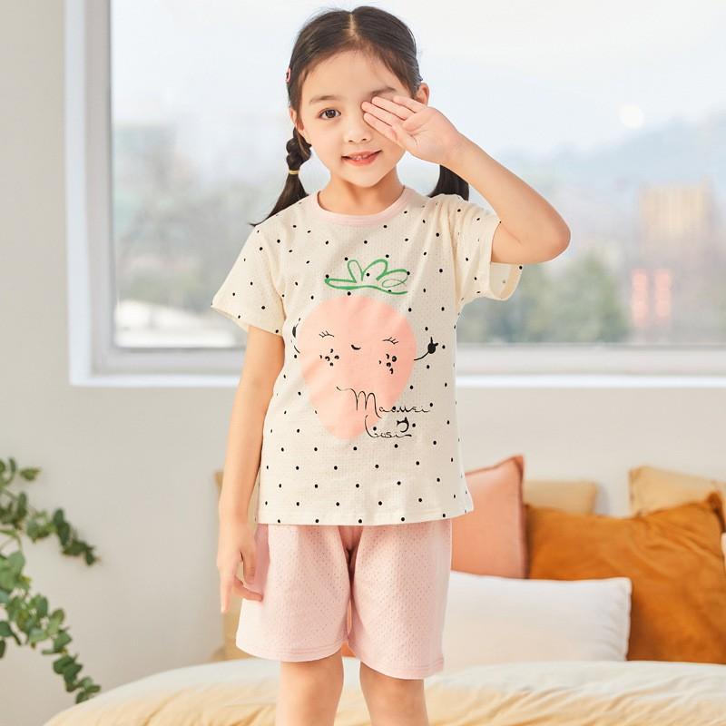 BT29 Size90-150 (9-35kg) Bộ thun lỗ thông hơi hàn quốc bé gái xịn 100% cotton Thời trang trẻ Em - 4