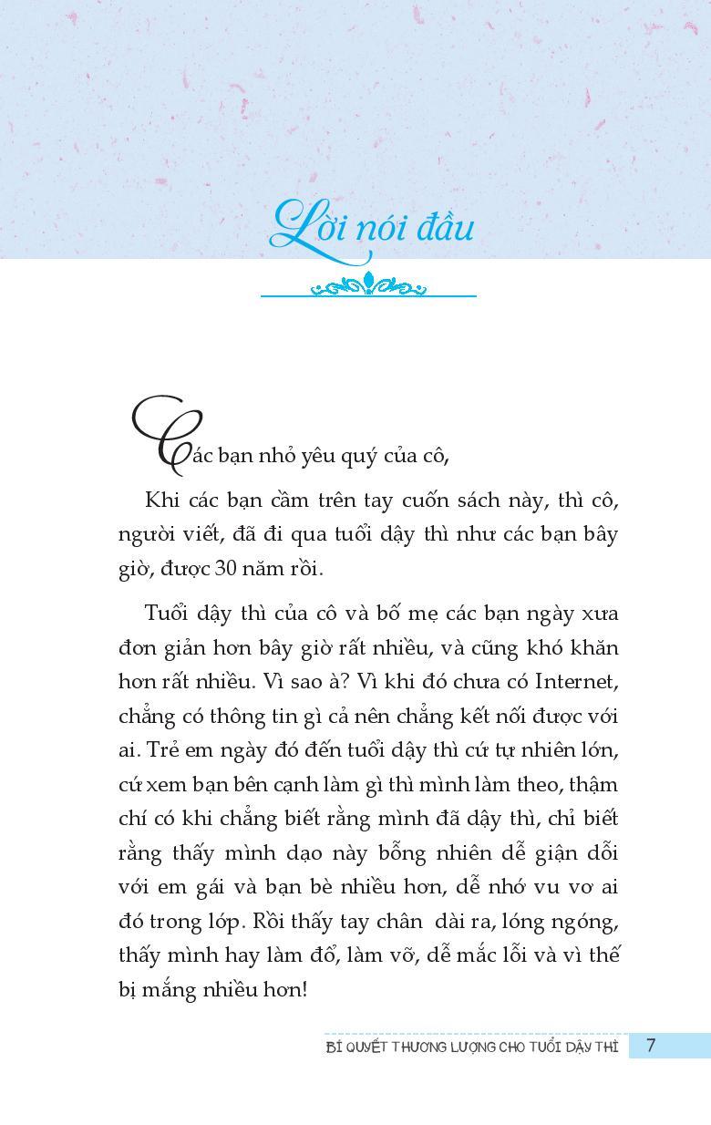 Sách Bí Quyết Thương Lượng Tuổi Dậy Thì