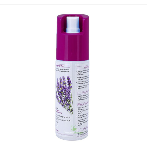 NƯỚC VỆ SINH THẢM YOGA TOPBODY HƯƠNG LAVENDER 100ml (dạng chai)