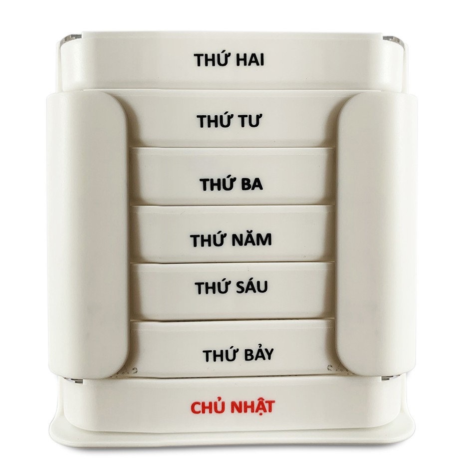 Hộp Chia Thuốc 7 Ngày Tiện Dụng Tashuan TS-5317 - Hàng Chính Hãng