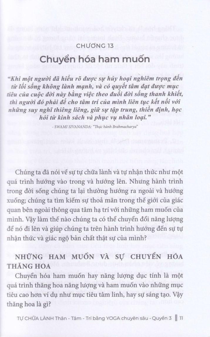 Sách - Phương Pháp Sức Khoẻ Toàn Diện Của Yoga Cổ Điển - Tự Chữa Lành Thân-Tâm-Trí Bằng Yoga Chuyên Sâu - Quyển 3