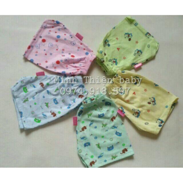 Set 5 quần cotton cho bé 0-3 tuổi