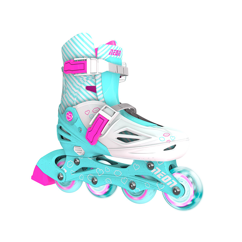Giày Patin Yvolution Neon Inline Xanh Ngọc NT07T4-Size 4-7 Tuổi NT07T4
