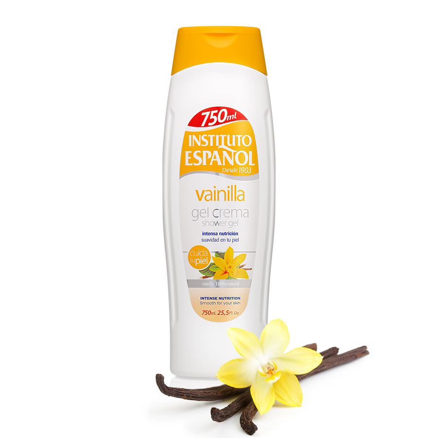 SỮA TẮM CHIẾT XUẤT VAINILLA INSTITUTO ESPANOL VANILLA SHOWER GEL CREAM 750ml