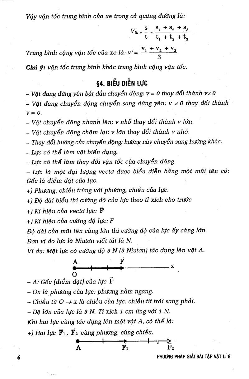 Phương Pháp Giải Bài Tập Vật Lý 8
