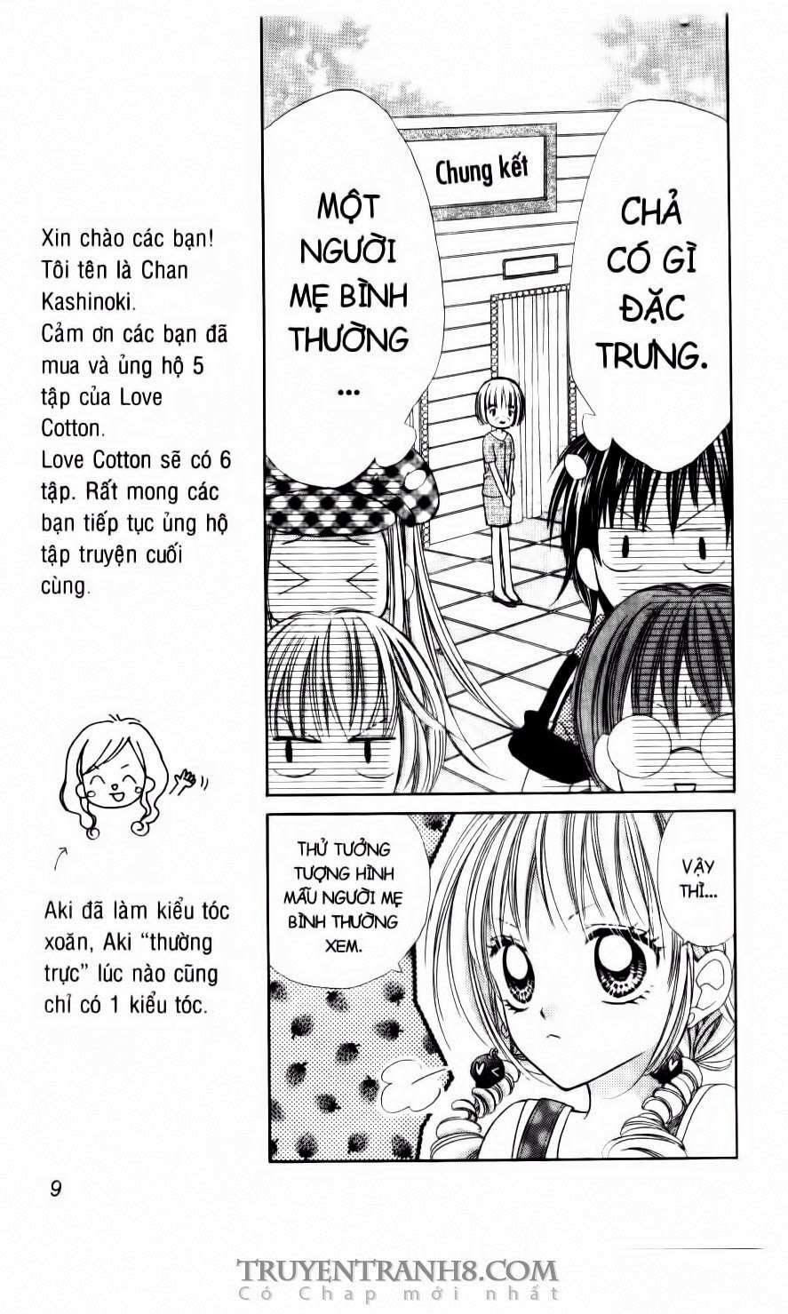 tiệm thời trang, love cotton chapter 25 8