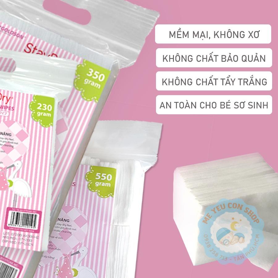 Khăn khô đa năng tiện dụng StayDry McGoldson 350g mềm mại kháng khuẩn an toàn sử dụng cho bé (HSD 2028)