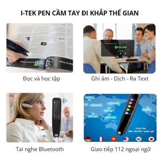 Bút học tiếng Anh i-Tek HÀNG CHÍNH HÃNG