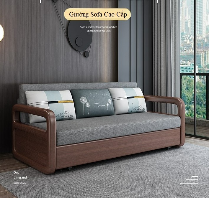 Giường Sofa Cao Cấp, Sofa Giường Phòng Khách Đa Năng, Ghế Sofa Tiện Dụng