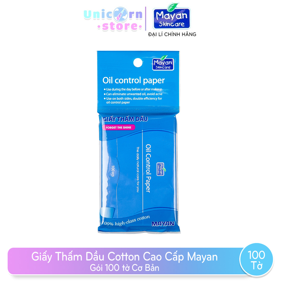 Giấy Thấm Dầu Mayan  (100 Tờ / Gói)