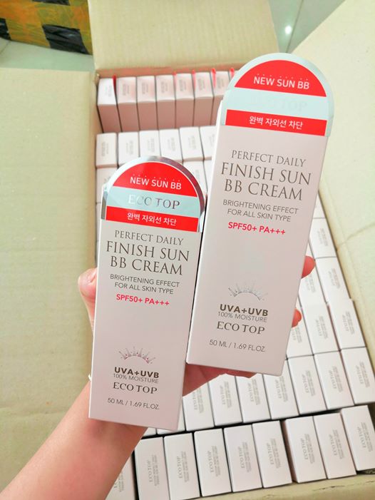 BB Cream make up hằng ngày Ecotop tặng 3 mặt nạ Jant Blanc